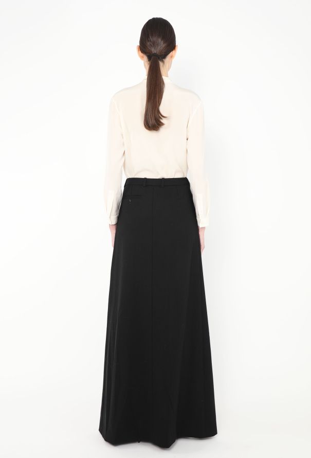 Saint Laurent 2022 Maxi Slit Skirt - 5