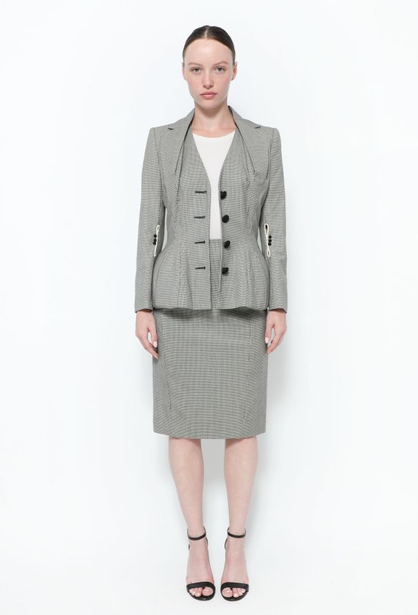 COLLECTOR S/S 1995 'Pin-Up' Houndstooth Ensemble | Authentic