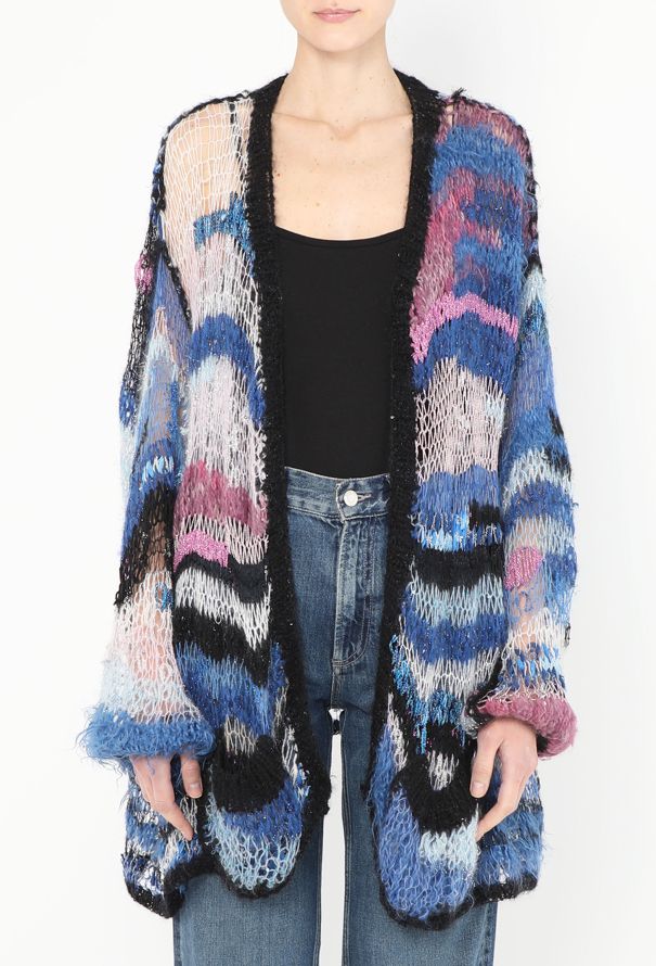 Rodarte F/W 2008 Iridescent Mohair Cardigan - 3