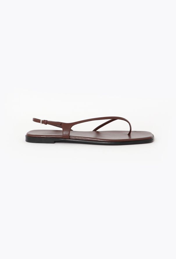 The Row S/S 2021 Constance Leather Slingbacks - 1