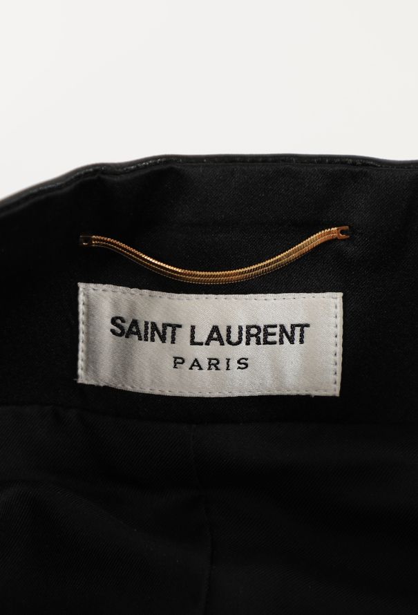 Saint Laurent F/W 2020 Plaid Wrap Skirt - 6