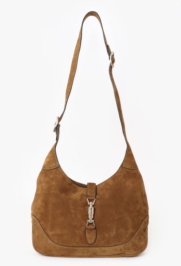 Gucci Brown Suede Jackie Bag - 2