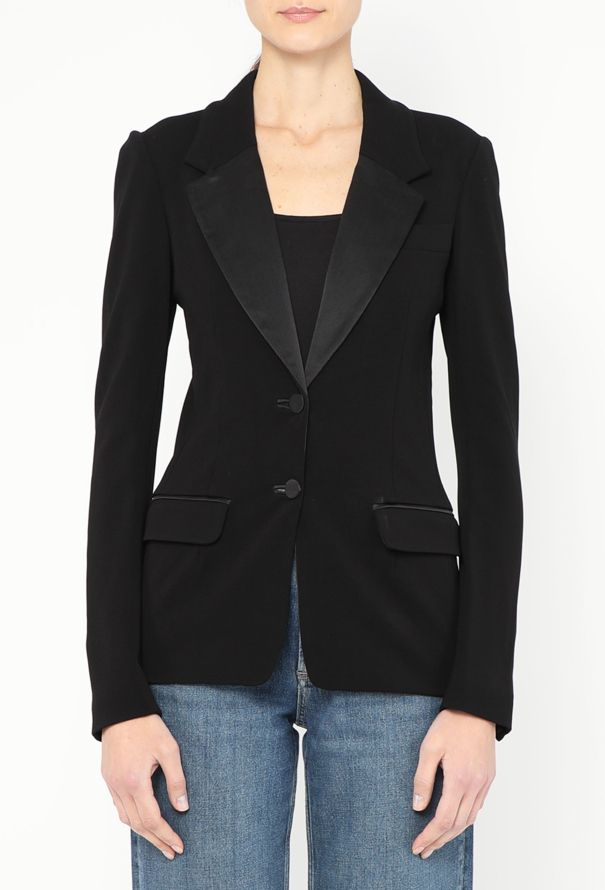 Saint Laurent Tom Ford Classic Smoking Blazer - 1