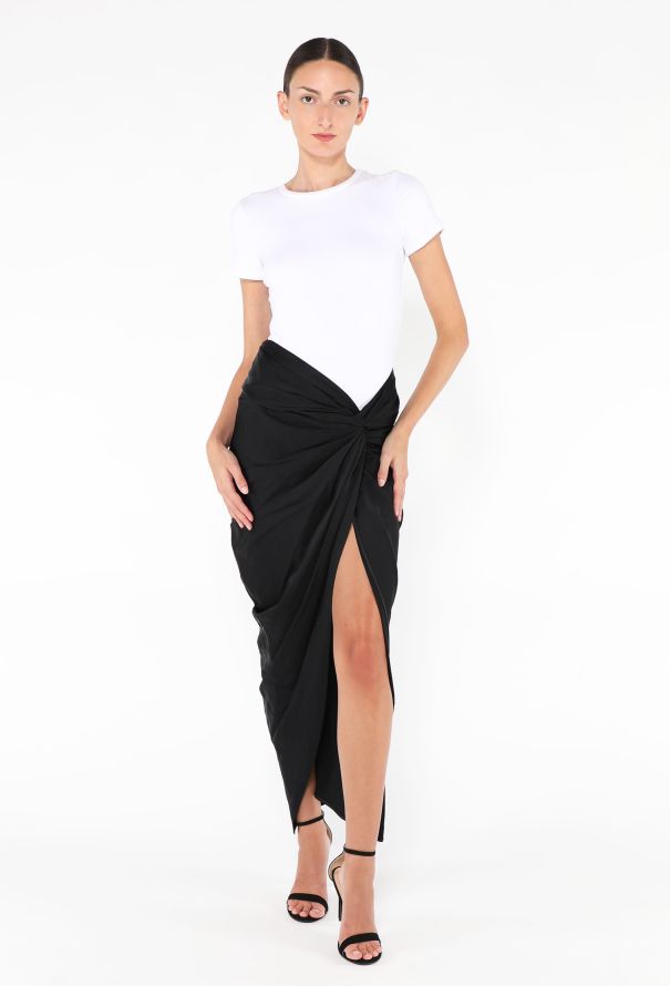 Khaite S/S 2020 Louie Sarong Skirt - 4