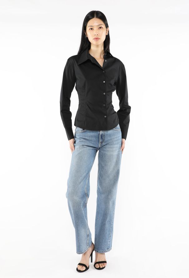 Gucci Tom Ford Asymmetrical Button Down Shirt - 3