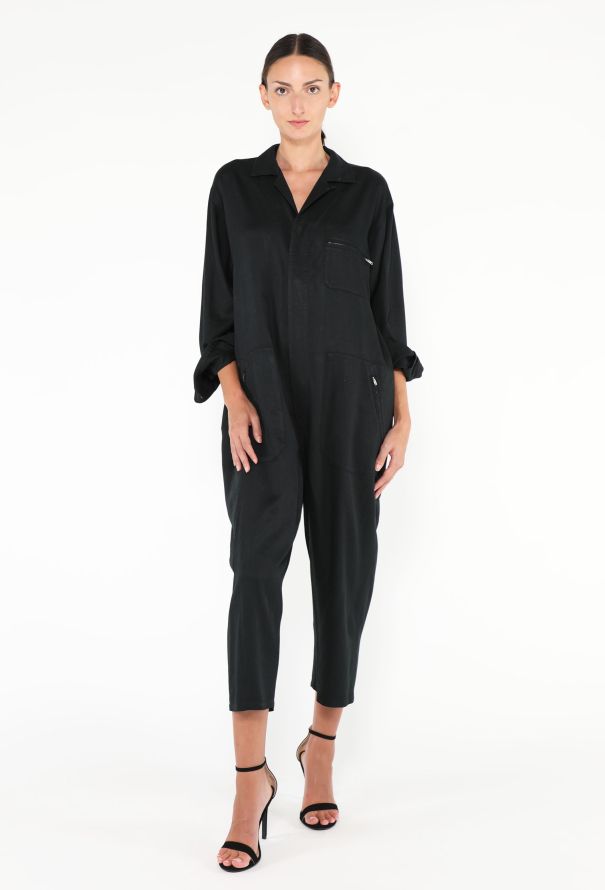 Comme des Garçons '80s Tapered Cargo Jumpsuit - 4