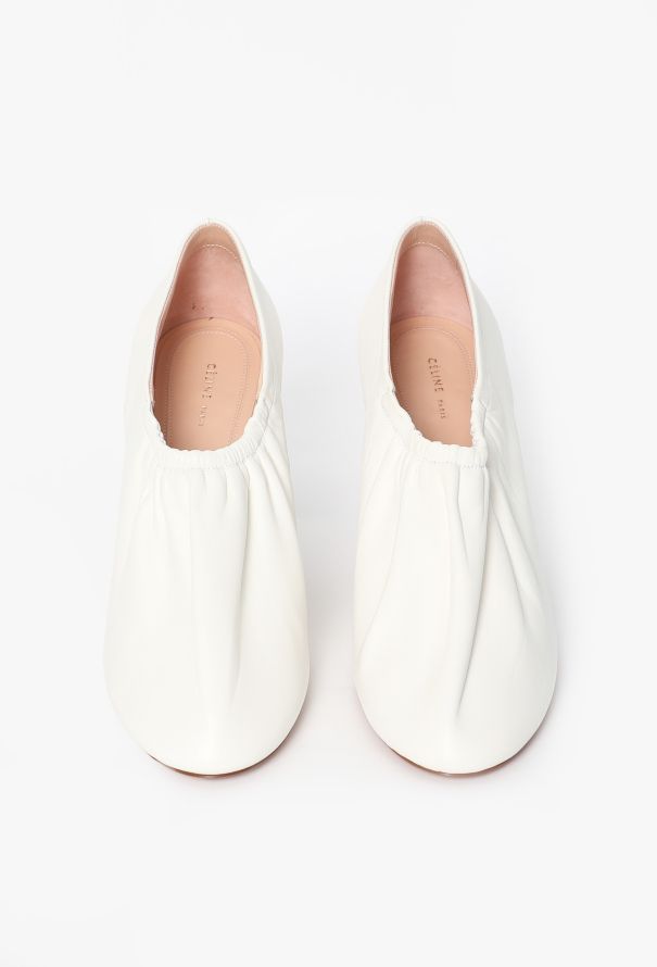 Céline Ruched Ballet Pumps, Resort 2017 - 4