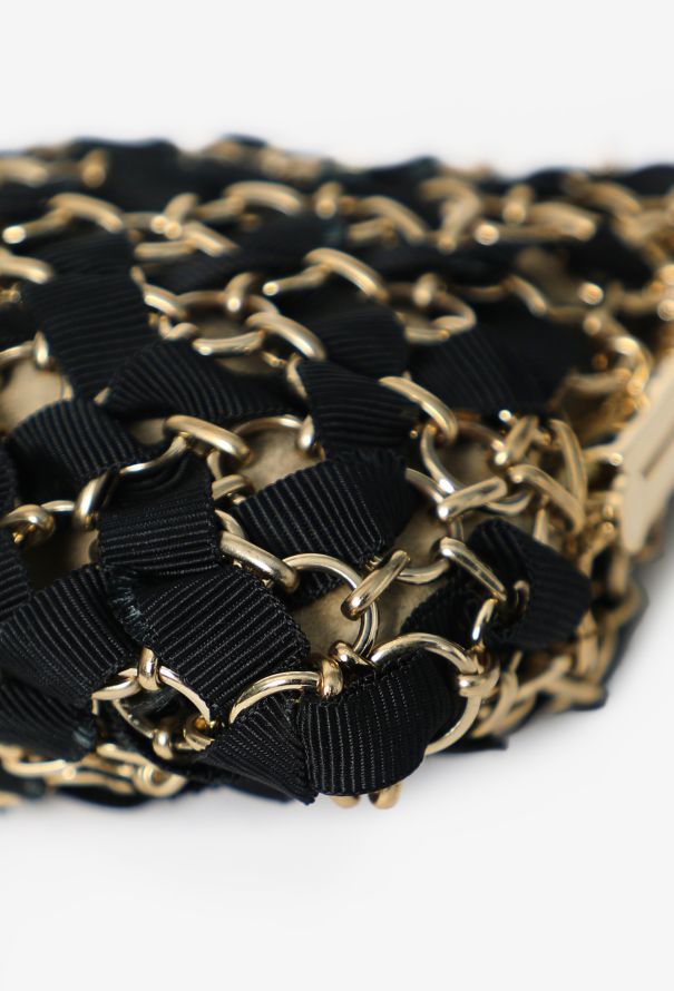 Chanel F/W 2006 Woven Mademoiselle Ligne Clutch - 11