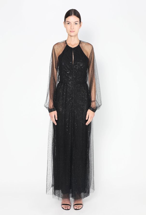 Giorgio Armani 2022 Strass Tulle Gown - 1