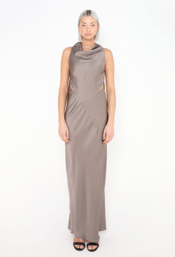 Rick Owens 2020 Tecuatle Hammered Gown - 1