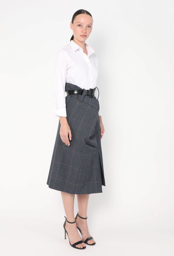 Balenciaga F/W 2017 Asymmetrical Folded Skirt - 4 Balenciaga F/W 2017 Asymmetrical Folded Skirt - 4