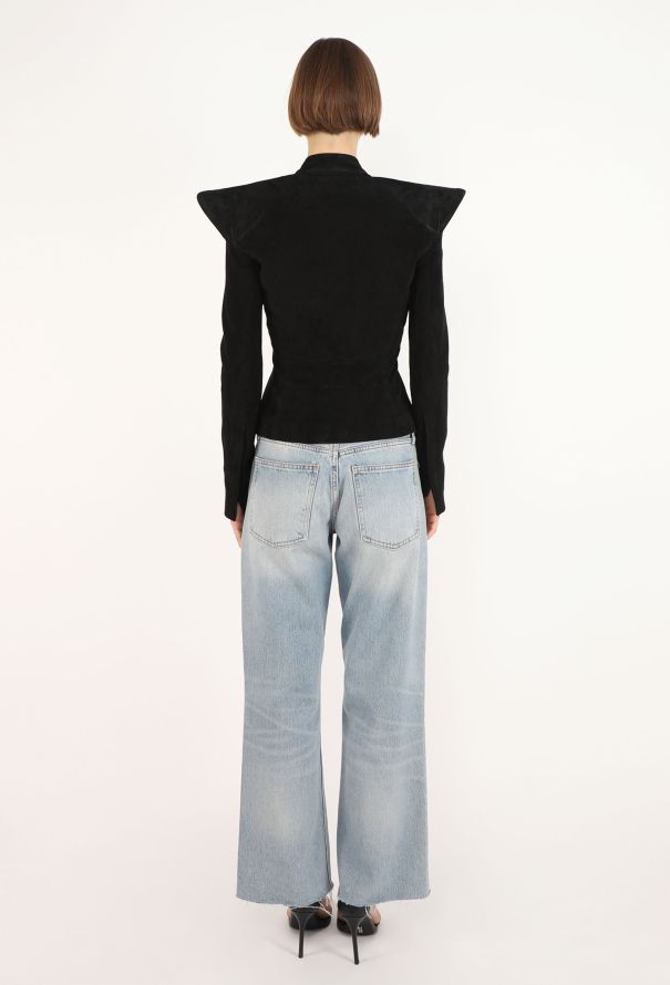Maison Margiela Pagoda Shoulder Suede Jacket, S/S 2008 - 6