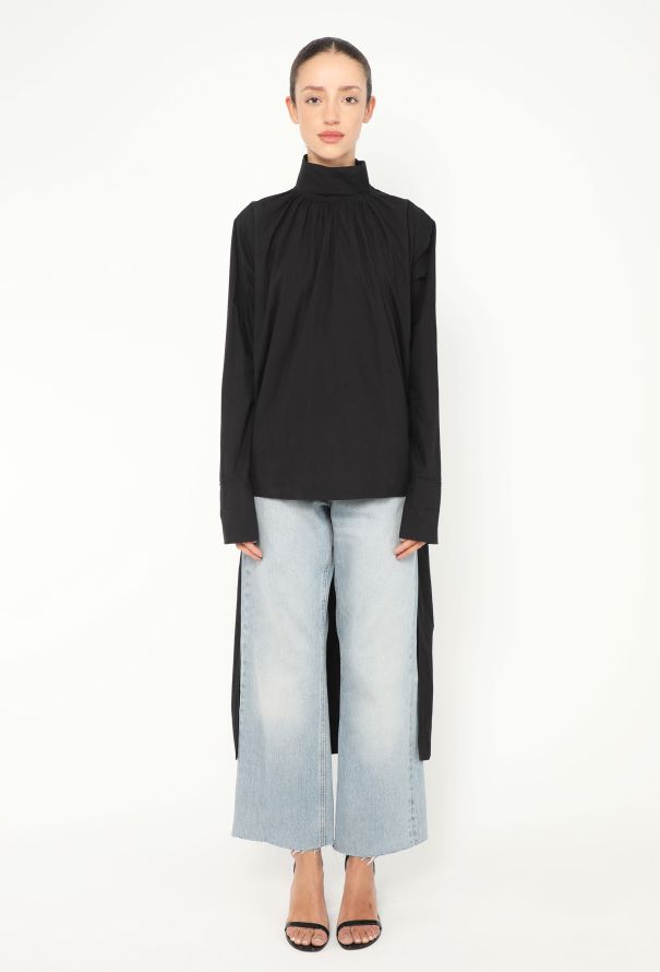 Céline 2017 Asymmetrical Poplin Tunic - 1