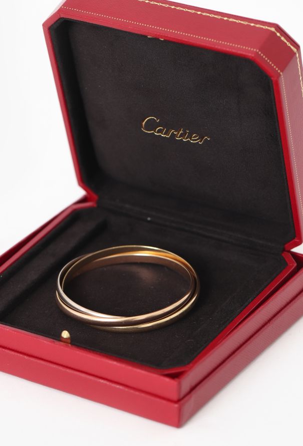 Cartier 18k Gold Trinity Bangle - 2