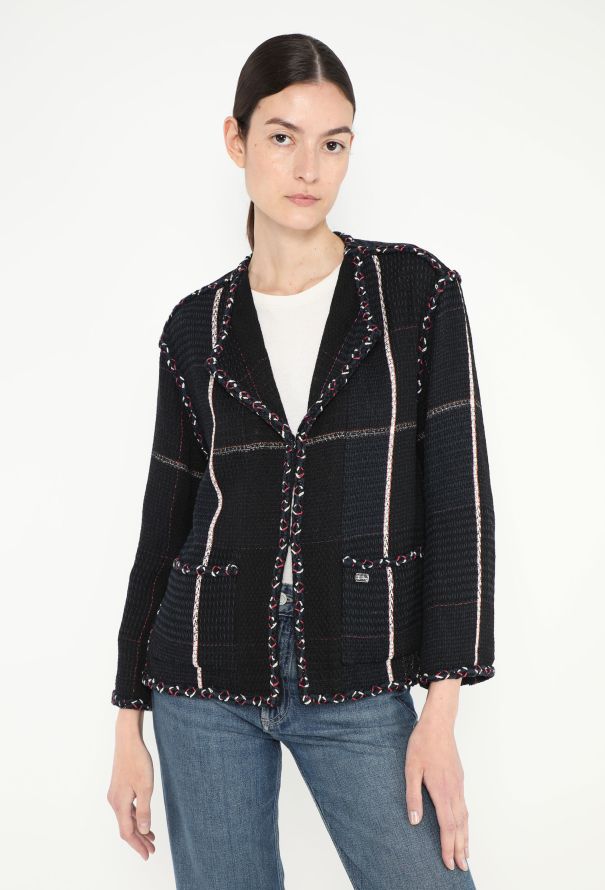 Chanel Resort 2007 Braided Trim Tweed Jacket - 1