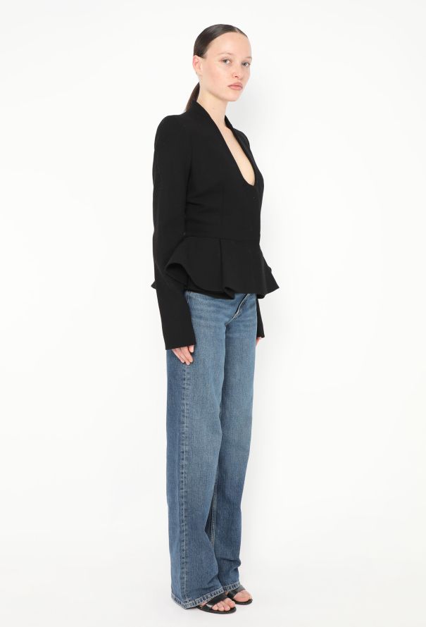 ジャケット・アウター SALE birthday bash PEPLUM KNIT JACKET Liberowe Satin Peplum Jacket | Saks Fifth Avenue