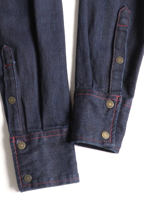 Calvin Klein F/W 2017 Denim Overshirt - Dark Blue - 7 Calvin Klein F/W 2017 Denim Overshirt - Dark Blue - 7