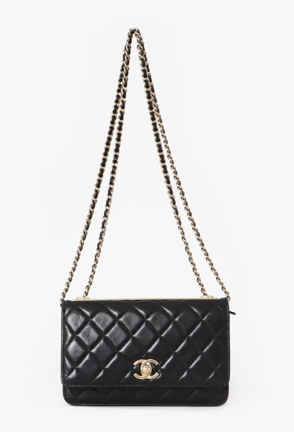 Chanel Trendy CC Wallet on Chain - 1