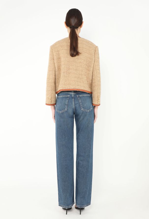 Céline 2021 Embossed Bouclé Jacket - 5