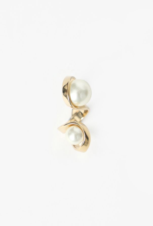 Dior 'UltraDior' Sculpted Pearl Ring - 4