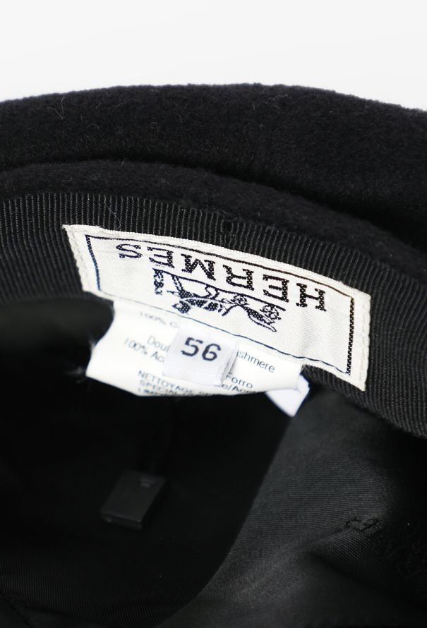 Hermès Classic Cashmere Newsboy Cap - 6