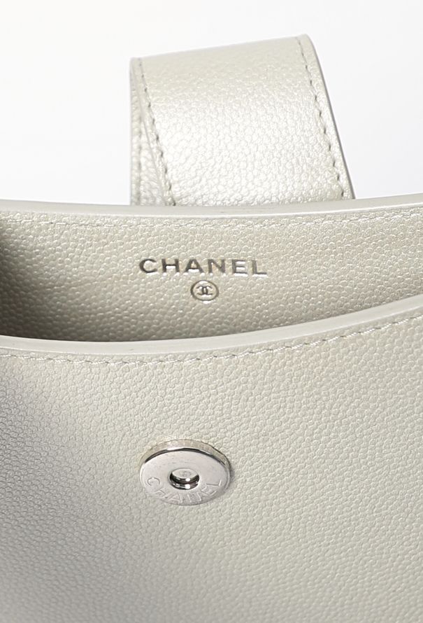 Chanel Caviar Chain iPad Case - 12