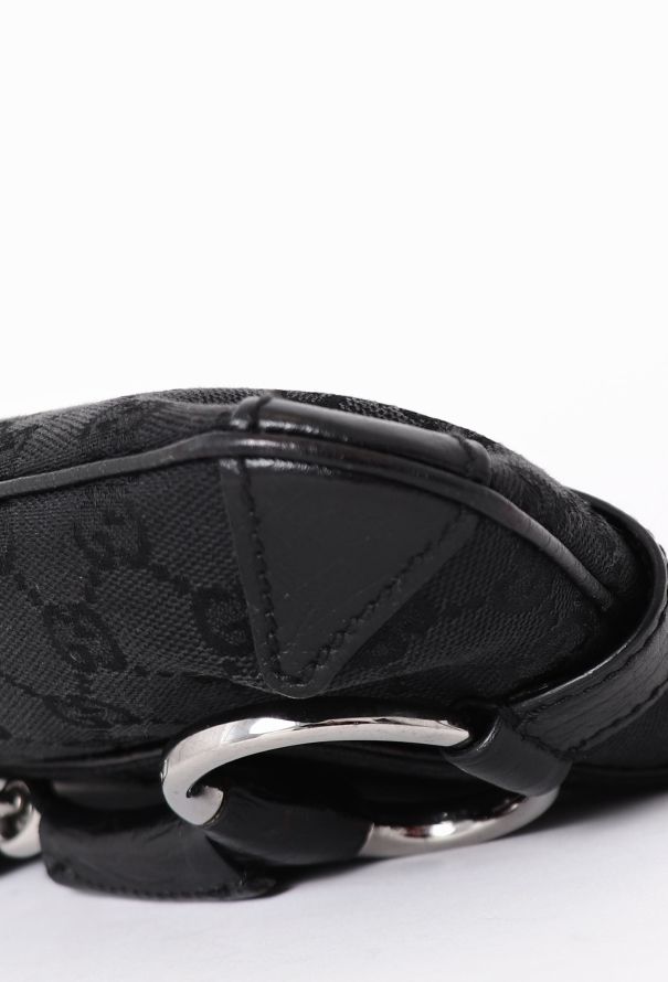 Gucci Black Horsebit Monogram Bag - 10 Gucci Black Horsebit Monogram Bag - 10