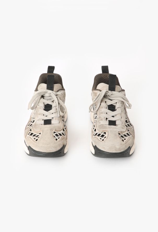 Chanel 2021 Embroidered Suede Sneakers - 3 Chanel 2021 Embroidered Suede Sneakers - 3