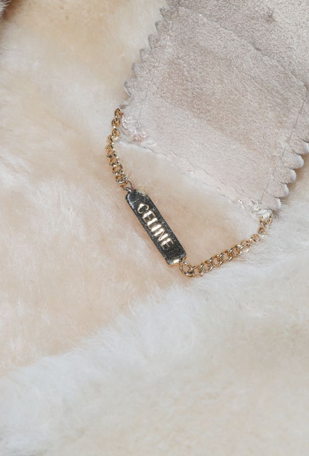 Céline Vintage Suede Shearling-Lined Coat - 7 Céline Vintage Suede Shearling-Lined Coat - 7