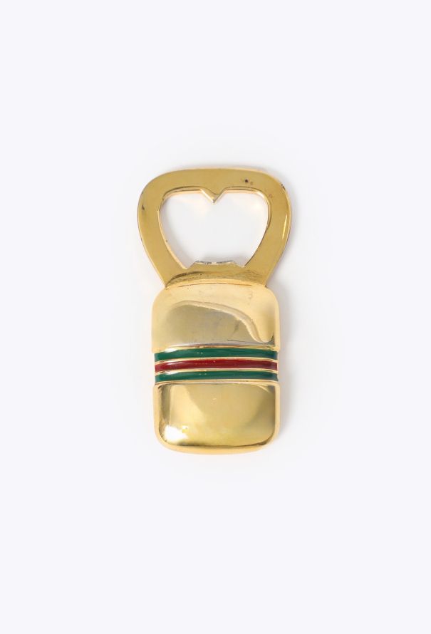 Gucci '80s Goldtone Bottle Opener - 1