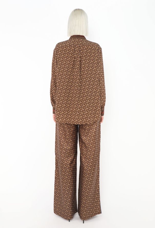 Burberry 2024 Silk Monogram Ensemble - 6