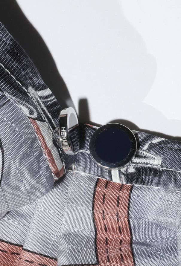 Hermès 2025 'Coaching Remix' Belted Silk Kaftan - 8