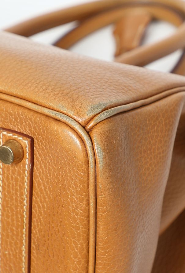 Hermès Beautifully Patinaed '90s Gold Birkin 35 - 10