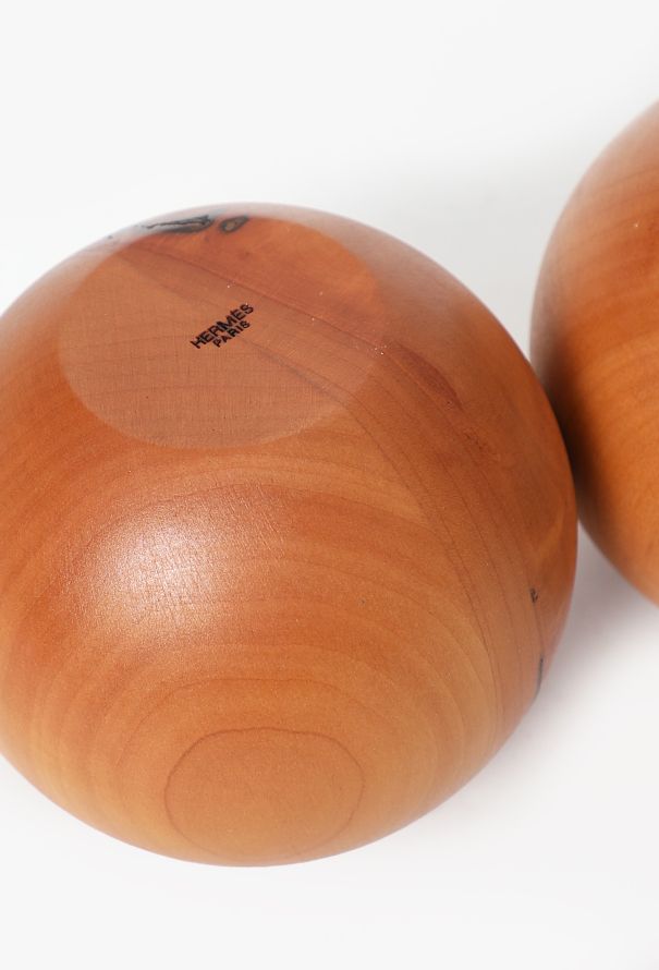 Hermès '70s Bottega Ghianda Candle Holders - 3