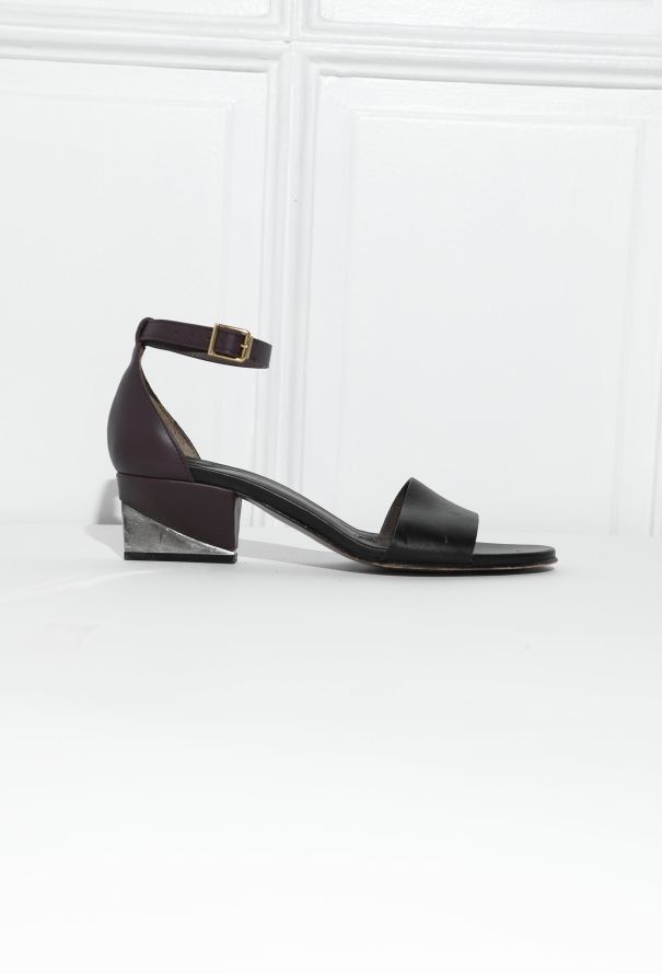 Marni Bicolor Pedestal Sandals - 1