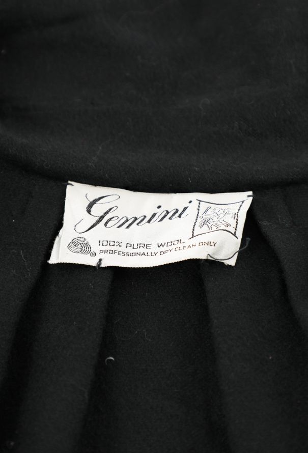 Gemini '70s Draped Shawl Coat - 6