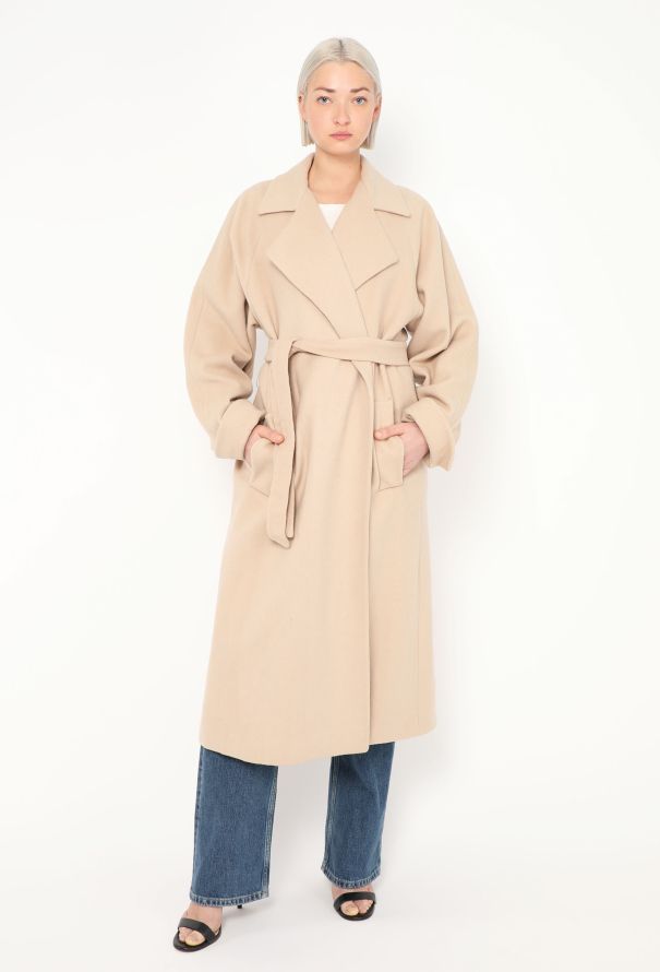 Dior Vintage Belted Twill Coat - 4