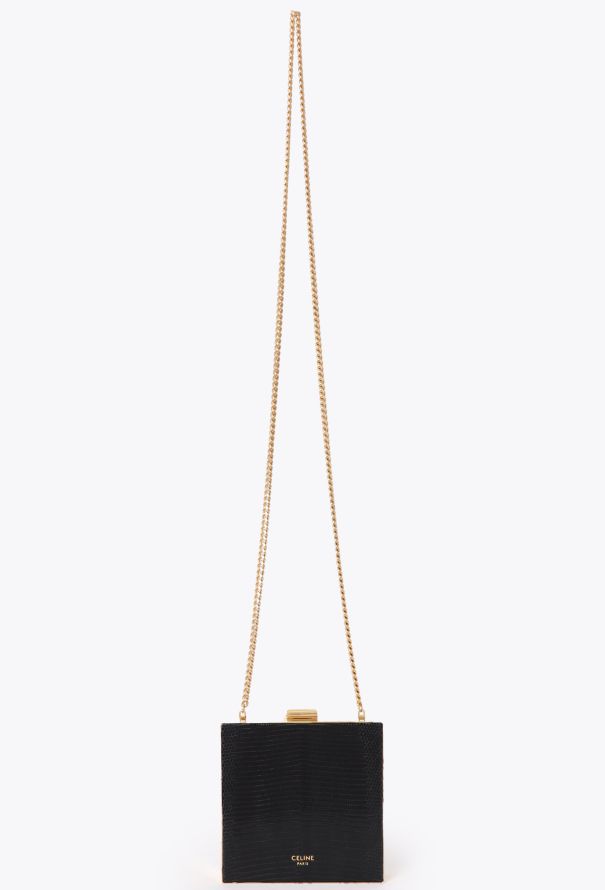 Céline Black Lizard Minaudière - 2 Céline Black Lizard Minaudière - 2