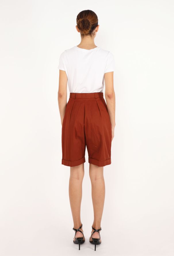 Saint Laurent Pleated Bermuda Shorts, S/S 1982 - 5