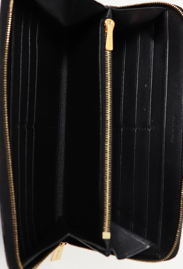 Céline Black Smooth Leather Wallet - 11