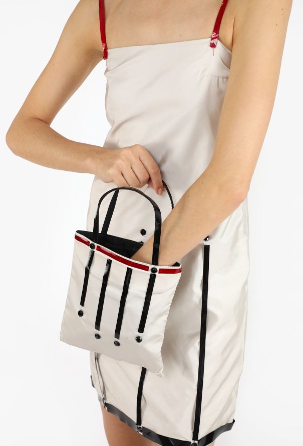 Prada Appliqué Shift Dress & Tote, F/W 1998 - 5
