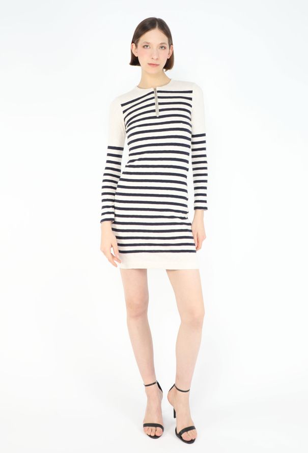 Céline 2010 Marinière Zipper Dress - 1