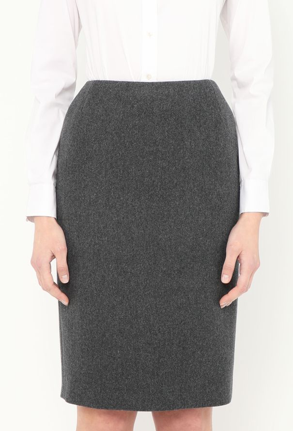 Miu Miu F/W 2024 Felted Emblem Skirt - 4 Miu Miu F/W 2024 Felted Emblem Skirt - 4