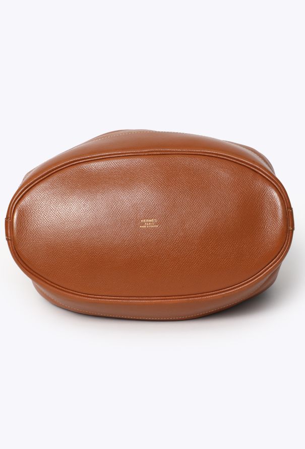 Hermès '90s Gold Courchevel Market Bag - 6