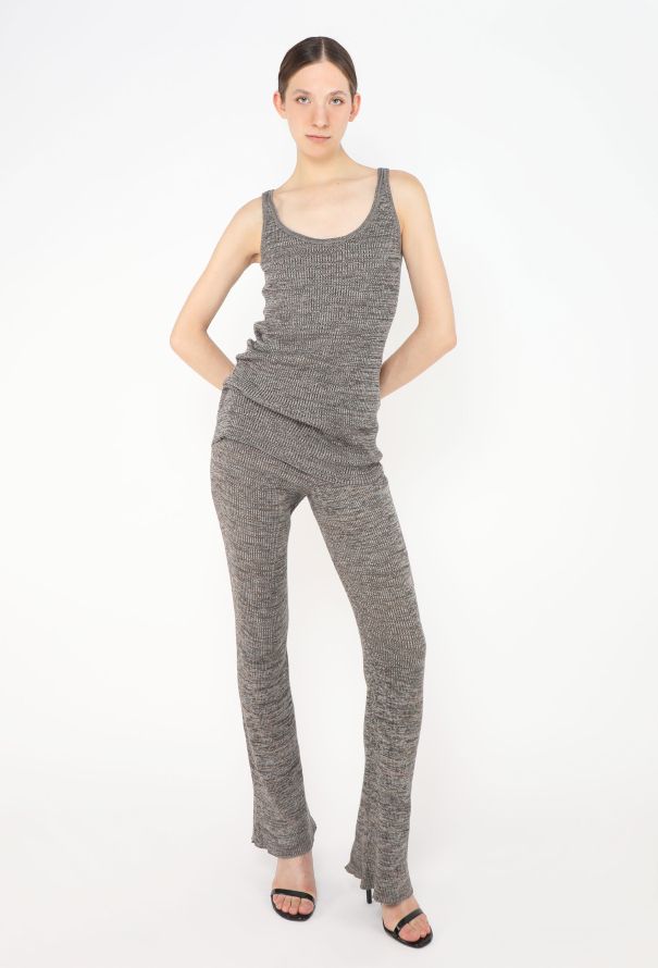 Prada S/S 2008 Ribbed Knit Ensemble - 4