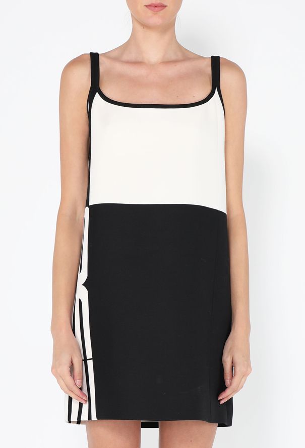 Dior Bicolor Logo Slip Dress, 2025 - 4