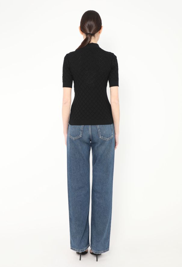 Chanel 2020 Perforated 'CC' Polo - 3