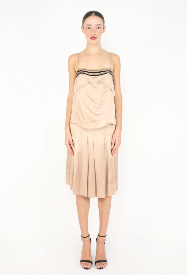 Chloé 2005 Embellished Silk Charmeuse Ensemble - 2
