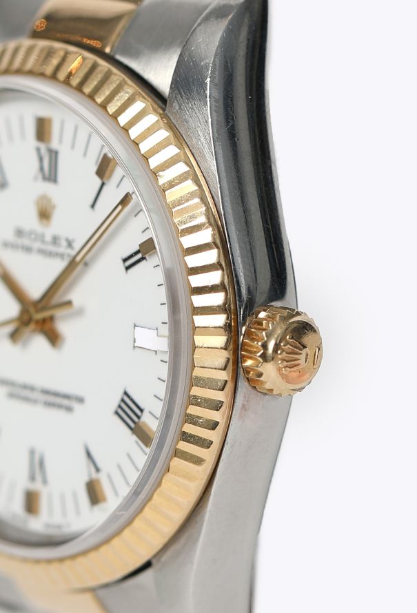 Rolex Vintage Oyster Perpetual Stainless Steel & Yellow Gold Watch - 5