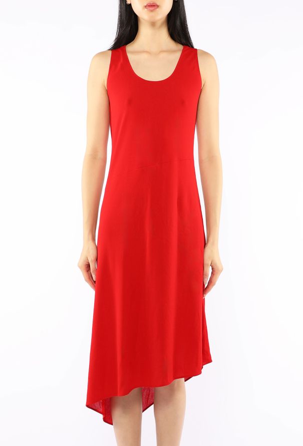 Calvin Klein Asymmetric Panel Crêpe Dress, 1997 - 3